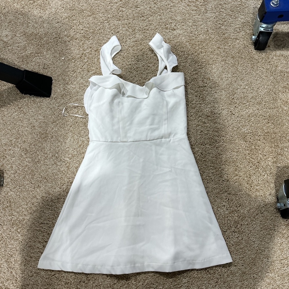 Superdown White Mini Dress